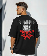 Attack on Titan Oversized Box Fit T-Shirt – LoopNet 240GSM Heavy Cotton (Anime Graphic Tee)