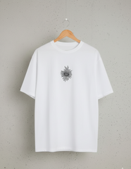 Tattooed Hands Oversized T-Shirt – 240 GSM Heavyweight Cotton (M, L, XL)