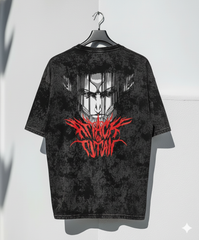 Attack on Titan Oversized Box Fit T-Shirt – LoopNet 240GSM Heavy Cotton (Anime Graphic Tee)