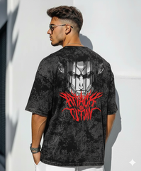 Attack on Titan Oversized Box Fit T-Shirt – LoopNet 240GSM Heavy Cotton (Anime Graphic Tee)